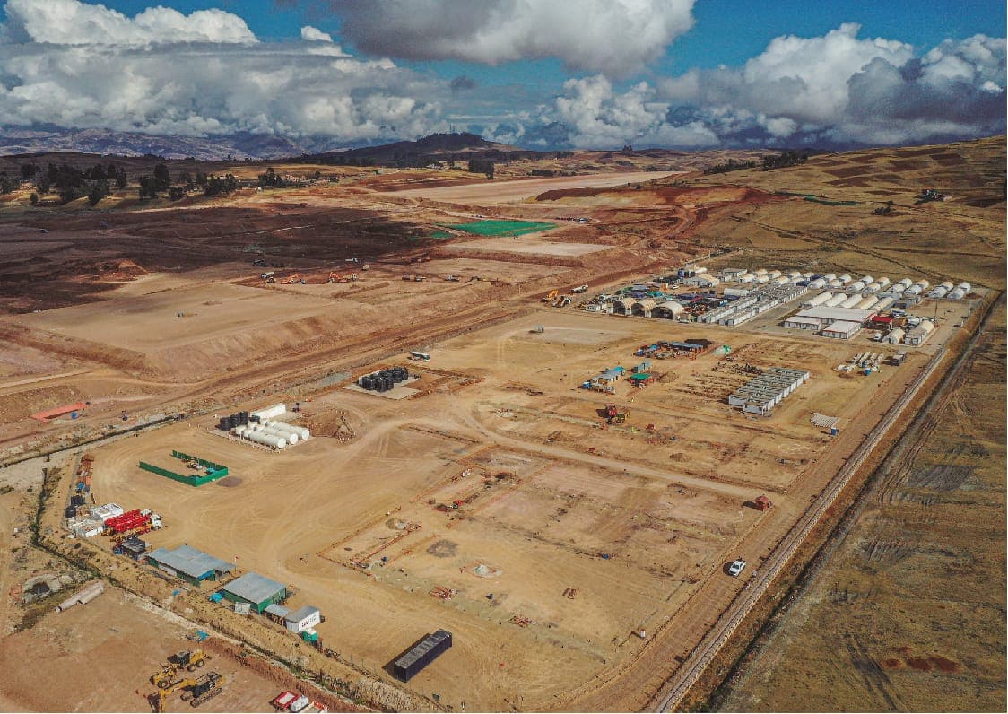 Proyecto Instalaciones Sanitarias - Campamento del Nuevo Aeropuerto Internacional de Chinchero Cusco (AICC)